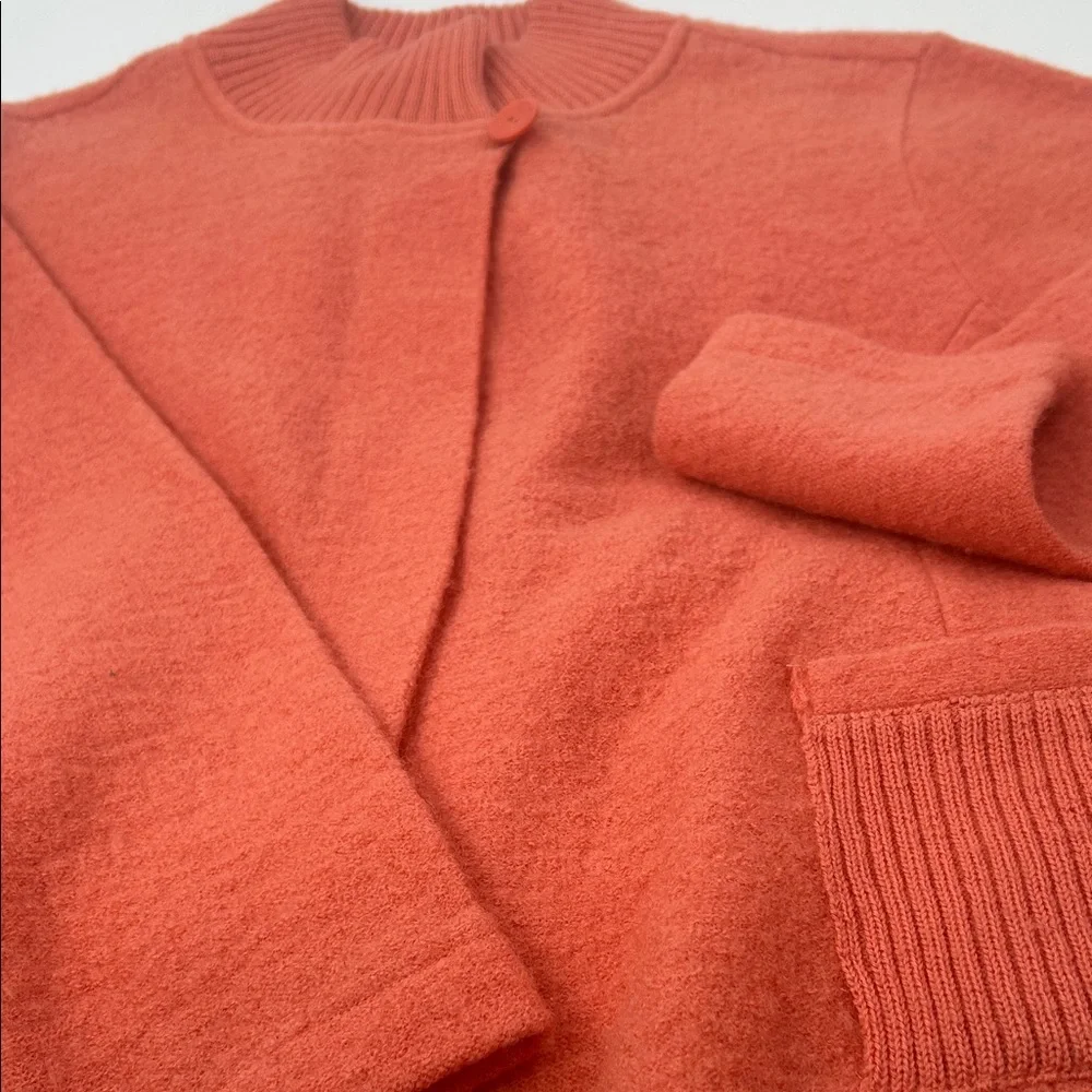 Kate Hill Vibrant Orange Cardigan Sweater - Picture 10 of 16